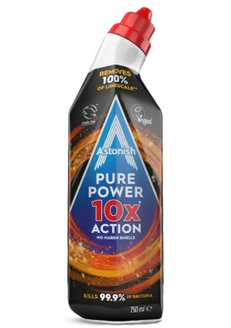 Гель для чистки унитазов Astonish «Максимальная мощность», 750 мл